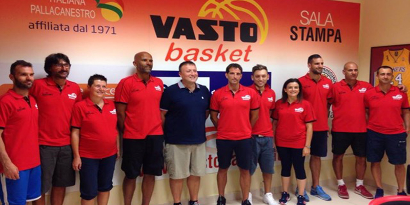 Staff Tecnico Vasto Basket