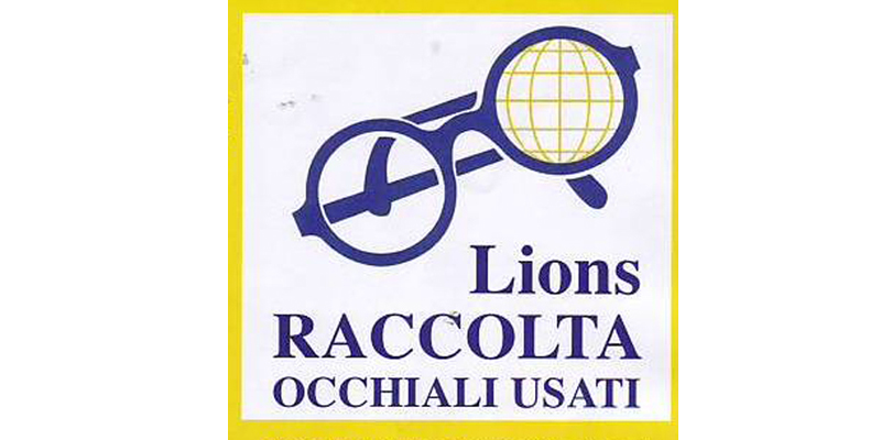 raccolta occhiali usati