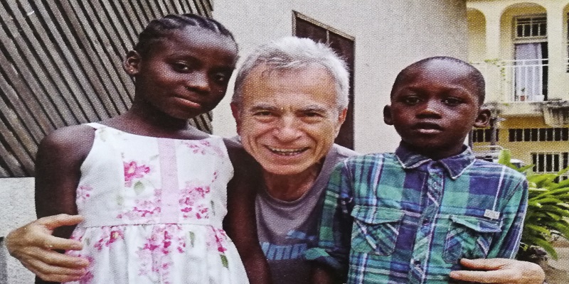 Ottavio Antenuccci in aiuto ai bambini del Congo