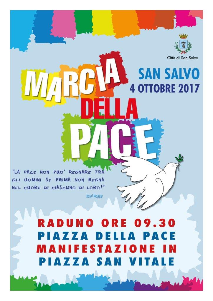 locandina marcia pace 2017